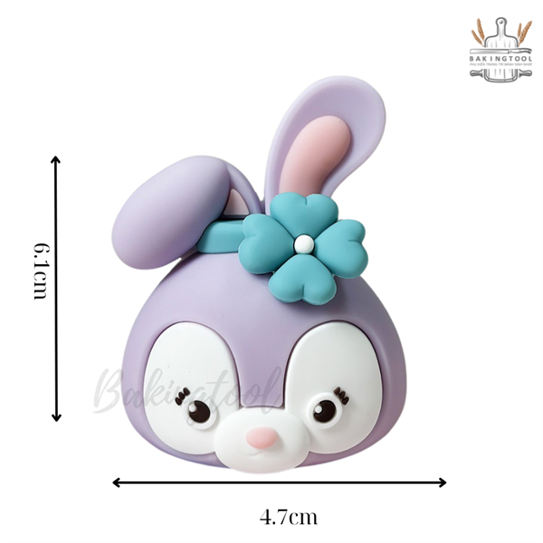 Kute đầu thỏ tím tai dài