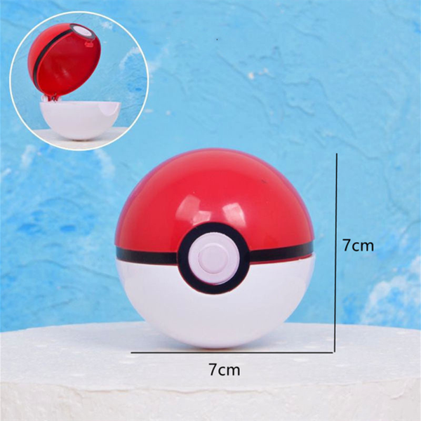 Đồ chơi quả cầu Pokemon trắng- đỏ