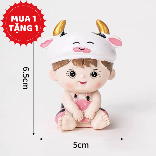 Bé trâu baby Gái sứ Hồng