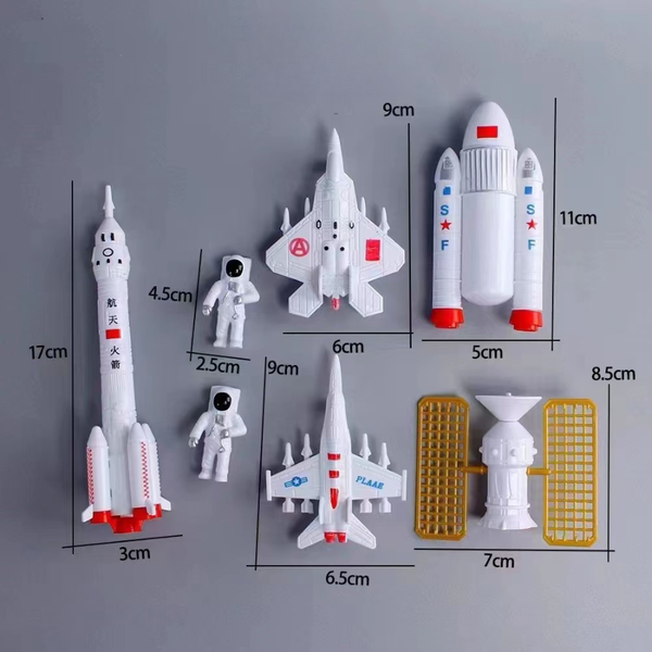 Đồ chơi trang trí set tàu vũ trụ NHỎ