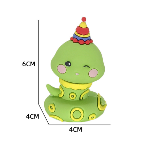 Kute siêu cấp RẮN XANH LÁ NGỒI