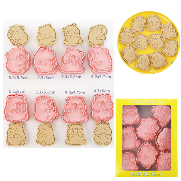 Set khuôn nhấn MC bánh COOKIES MIX MẪU