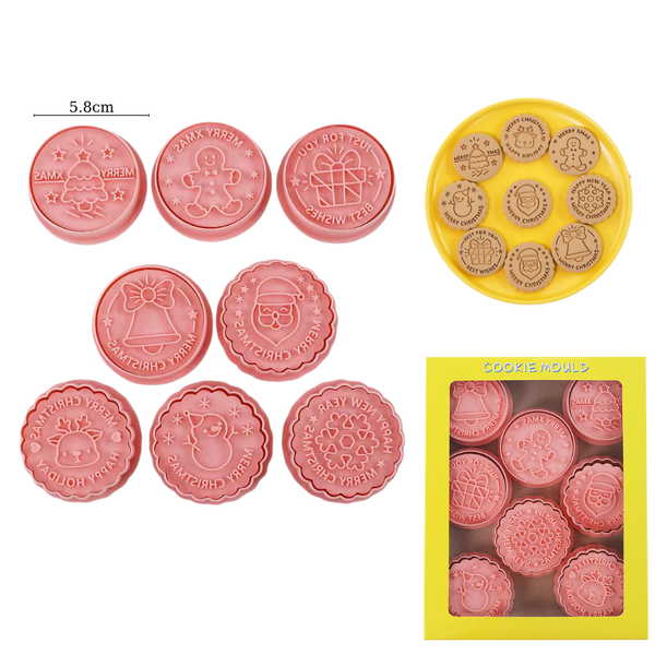 Set khuôn nhấn MC bánh COOKIES MIX MẪU