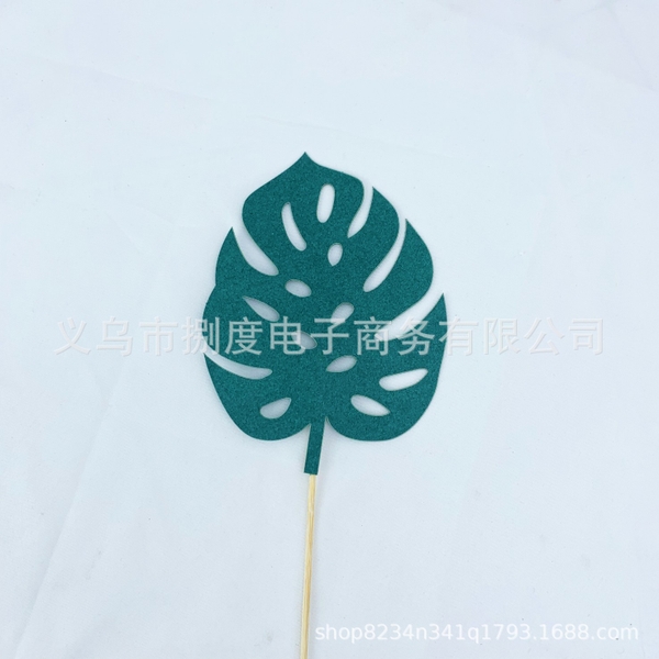 Set 7 lá xanh đậm mới