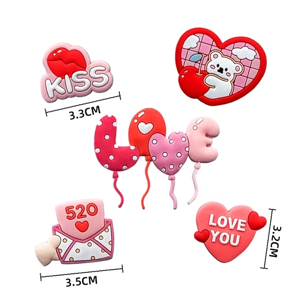 Set Que kute chữ LOVE + gấu + thư