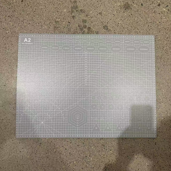 Bảng lót đất nặn A2  size 2,5mm*45*60cm mix màu