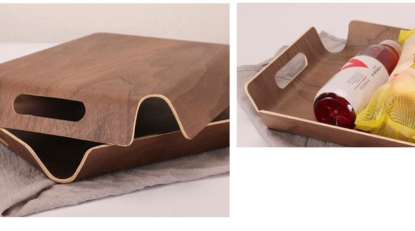 Khay gỗ óc chó 30*40cm