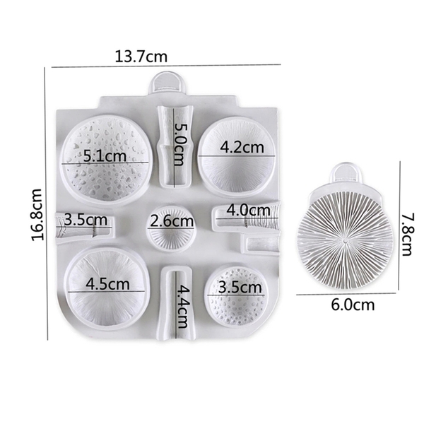 Khuôn F silicon cây NẤM