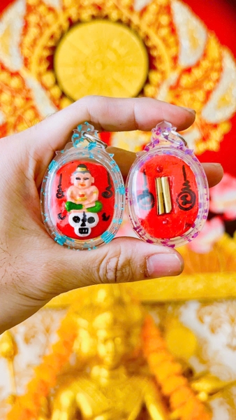 Amulet Kuman cầu lộc số