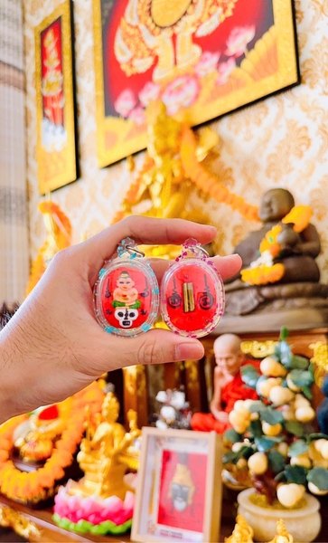 Amulet Kuman cầu lộc số