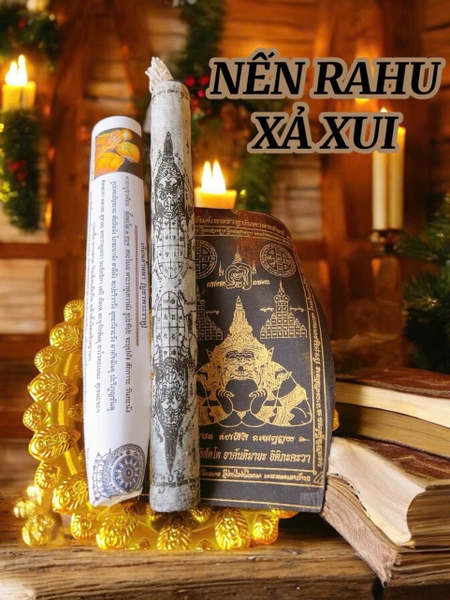 Nến rahu cây kèm yant