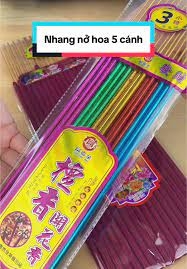 Nhang hoa nở