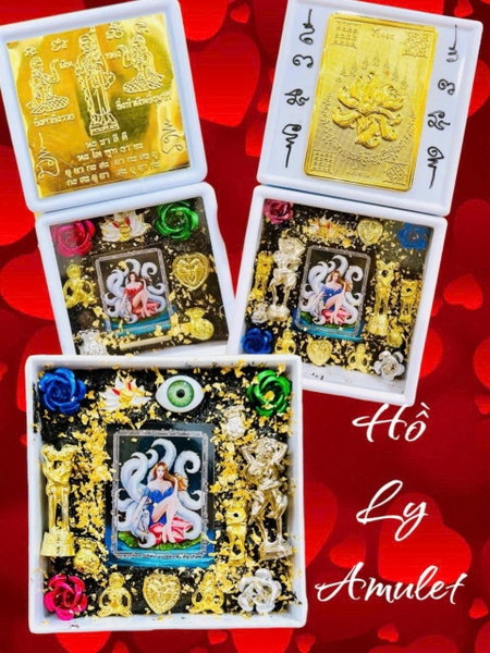 Hộp hồ ly sáp cứng - trưng bày