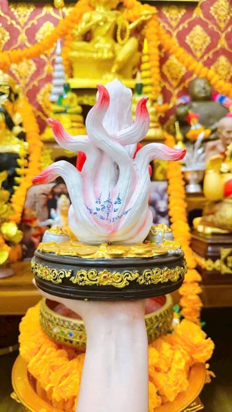 Tượng Hồ Ly 9 đuôi - sư thầy Phép