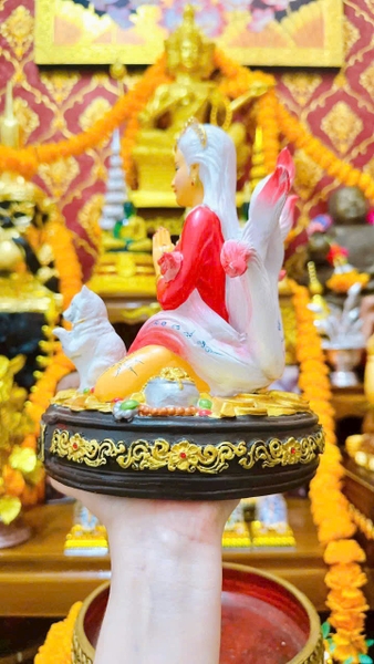 Tượng Hồ Ly 9 đuôi - sư thầy Phép