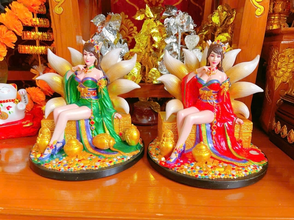 Tượng hồ ly to - Aj Suwan
