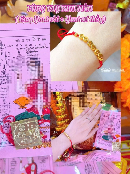 Vòng tay khắc chú thái lan