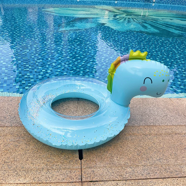 Phao bơi có lót hình khủng long 3 màu