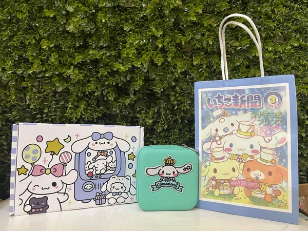 Hộp làm vòng Pandora chủ đề Kuromi, My melody, Cinnamoroll