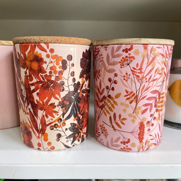 Hũ nến Momentum nắp gỗ 16 Oz