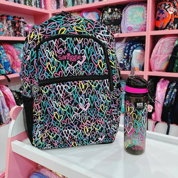 Balo Smiggle size 42x30cm nhiều mẫu cho bé trai, bé gái