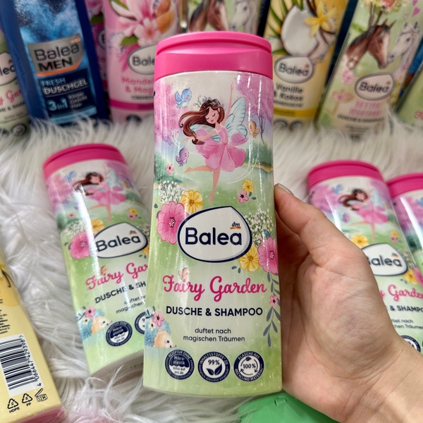 Sữa tắm gội 2in1 cho bé trai, bé gái hãng Balea 300ml nhiều mùi