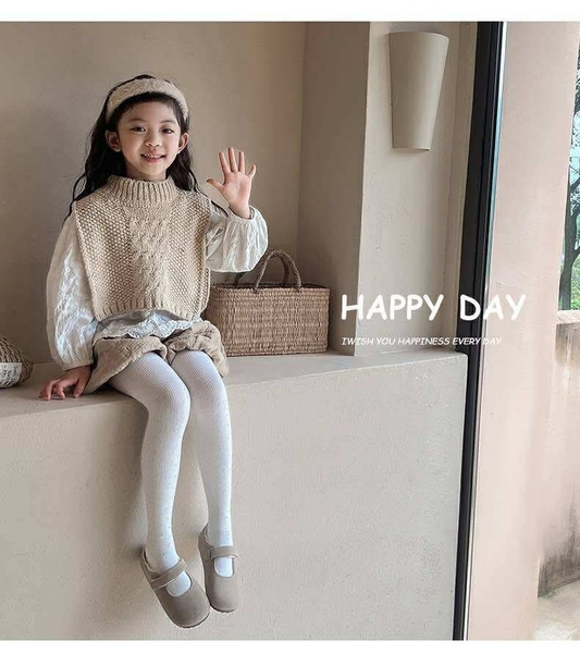 Quần tất bling đính đá 4 màu trắng, đen, hồng, nâu cho bé