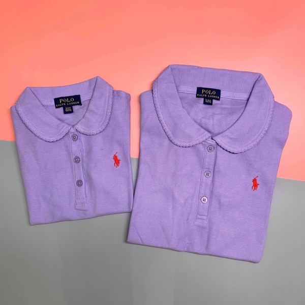 Áo phông Polo cổ sen viền bèo 6 màu