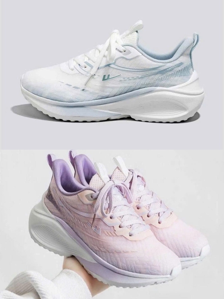 Giày thể thao Warrior nội địa Trung 2 màu xanh và tím