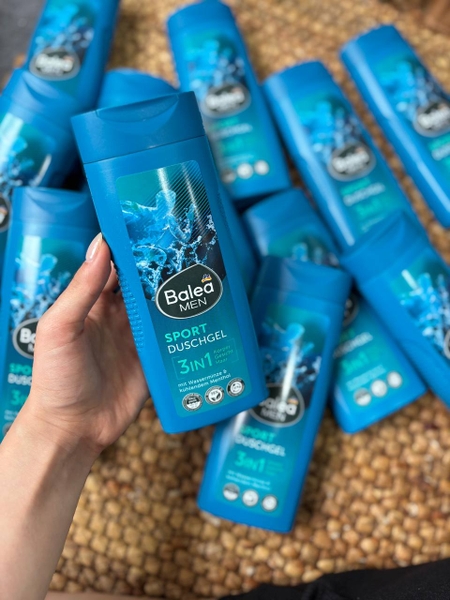 Sữa tắm Balea Men SPORT DUSCHGEL 3 in 1