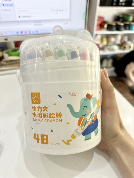 Hộp bút sáp màu Sliky Crayon 36 và 48 màu
