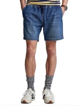 Quần short jean nam cạp chun Polo Ralph Lauren