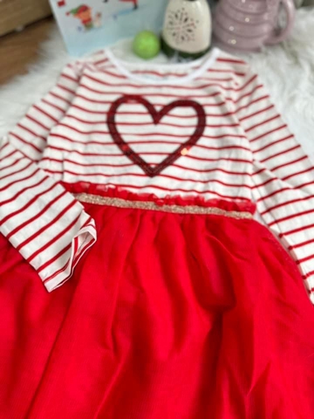 Váy cotton dài tay chân voan nhiều mẫu các hãng Place, Cat&Jack