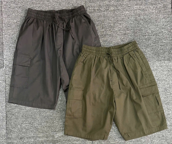 Quần short kaki nam 5 màu đen, trắng, ghi, be, xanh rêu xuất Nhật