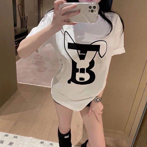 KGP - Áo phông cộc tay BBR thỏ 2 màu đen và trắng