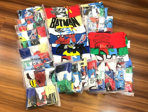 Áo phông cộc tay H&M Marvel dư xịn made in Cambodia nhiều mẫu 2024