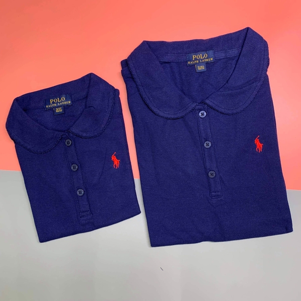 Áo phông Polo cổ sen viền bèo 6 màu