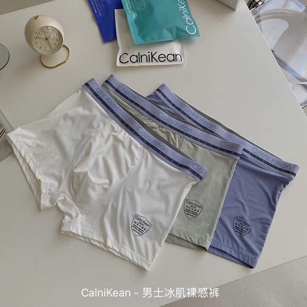Set 3 quần sịp cotton boxer CalniKean full box size đại