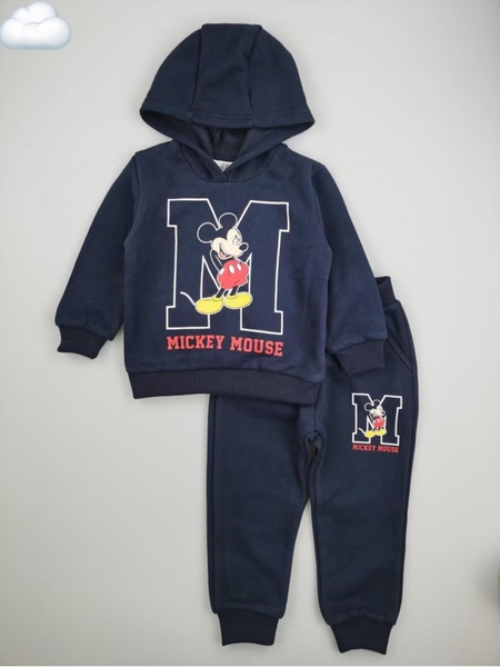 Bộ nỉ bông H&M áo hoodie Mickey, Spiderman 4 mẫu 2022