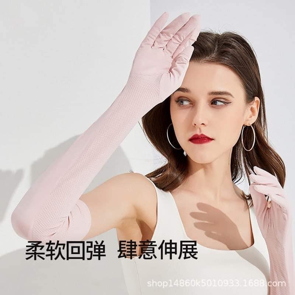 Găng tay dài tay chống nắng UPF50+ 3 màu