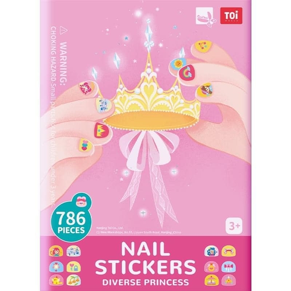 Set 786pcs miếng dán móng tay Nail Sticker hãng Toi