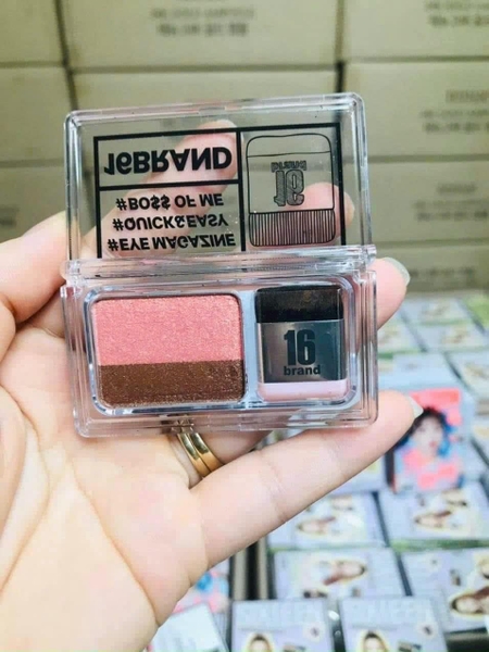 Phấn mắt 16BRAND eye magazine all 2 màu