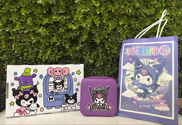 Hộp làm vòng Pandora chủ đề Kuromi, My melody, Cinnamoroll