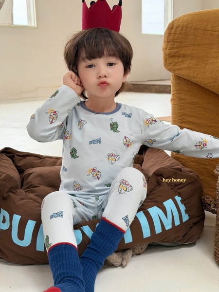 Bộ cotton HEY HONEY dài tay size 140-150 nhiều mẫu