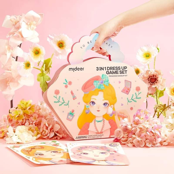 Dress Up 3in1 Mideer Game Set Princess Makep Kit