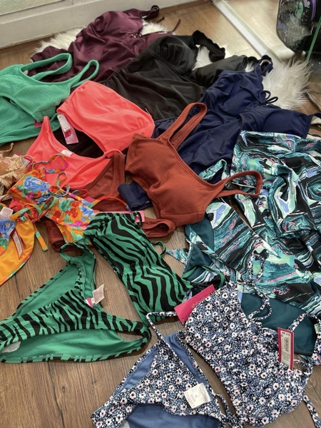 Bộ bikini 2 mảnh nhiều mẫu, các hãng xhilaration, Kona Sol cho nữ
