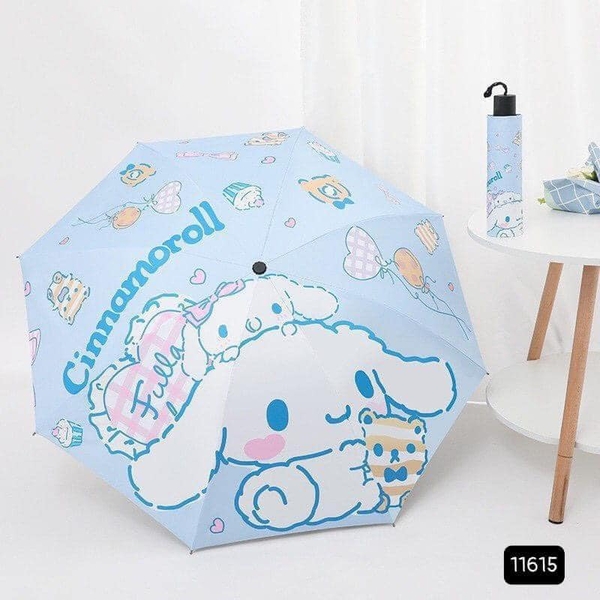Ô cầm tay Kuromi tím, Cinnamoroll xanh dương