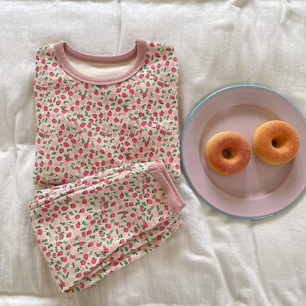 Bộ cotton xuất Hàn dài tay 22 mẫu cho bé