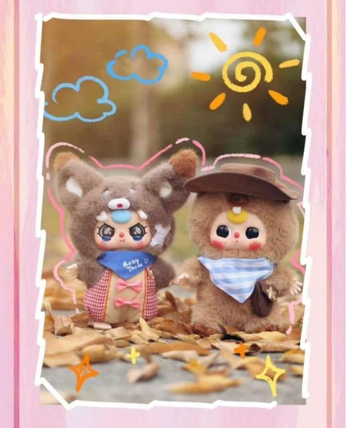 Blind box Baby Three 400%  Big Plush Animal Series