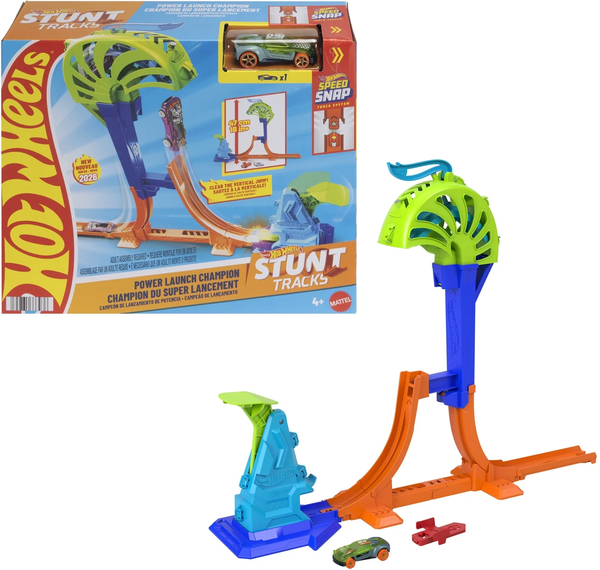 Bộ mô hình ô tô Hot Wheels đường đua tăng tốc